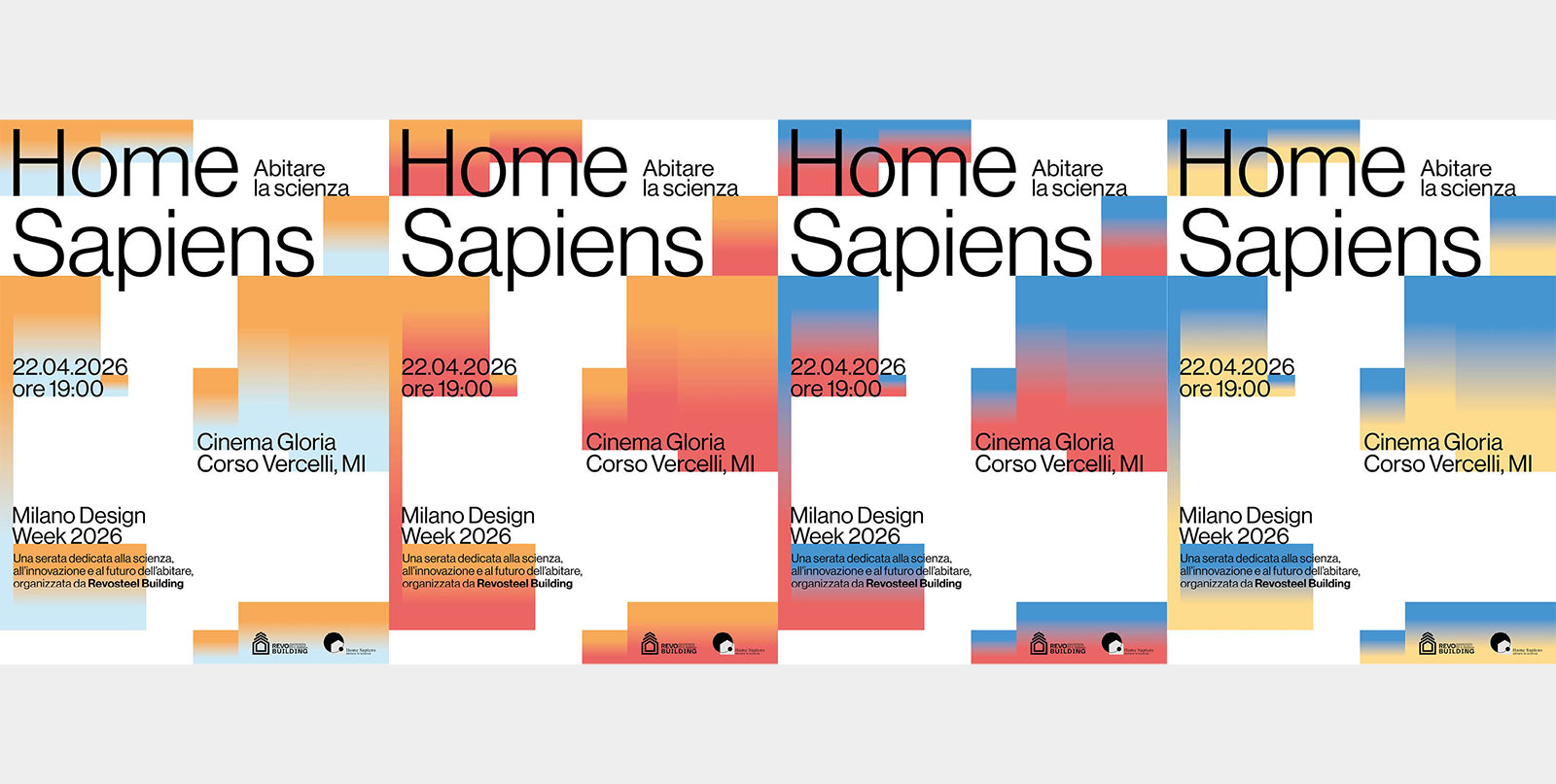 RevoSteel presenta Home Sapiens al Cinema Gloria durante la Milano Design Week 2026