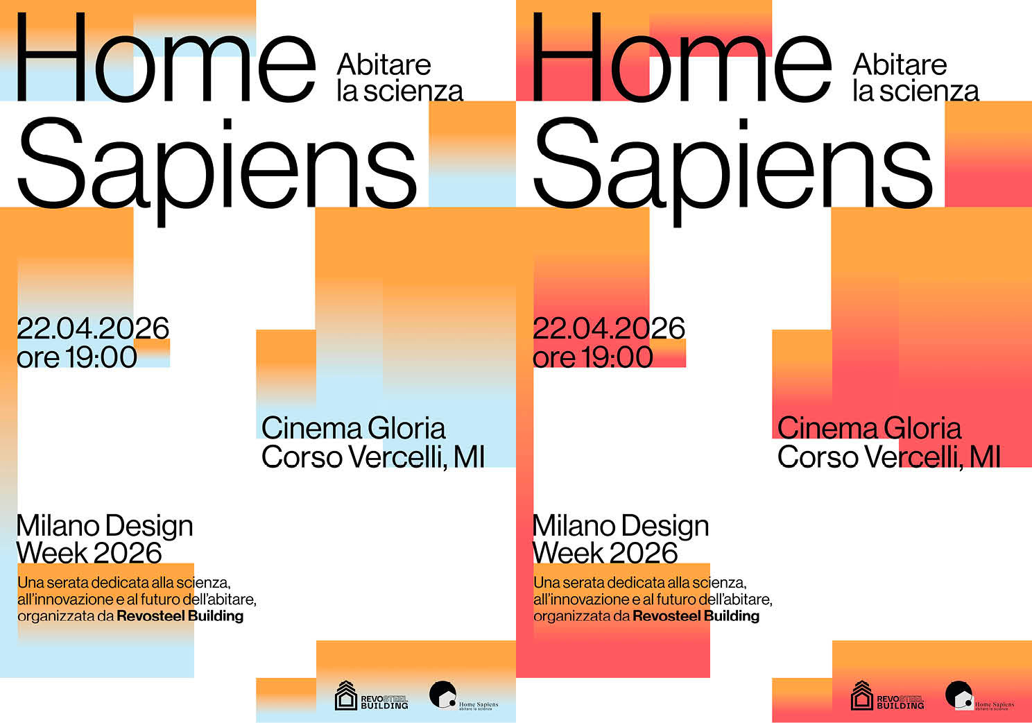RevoSteel presenta Home Sapiens al Cinema Gloria durante la Milano Design Week 2026